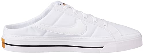 Nike Court Legacy Mule Womens Shoes Size 9.5, Color: White/Black