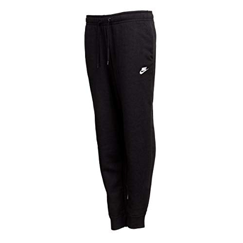 Nike Women's NSW Regular Pant Varsity, Black/Black/White, X-Large