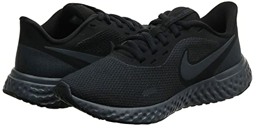 Nike Women's Revolution 5 Running Shoe, Black/Anthracite, 12 Regular US