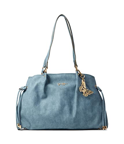 Jessica Simpson Arden Tote Washed Denim One Size