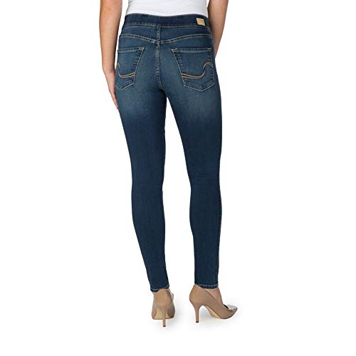 Signature by Levi Strauss & Co. Gold Label Women's Totally Shaping Pull-On Skinny Jeans (Standard and Plus), Harmony, 10 Medium