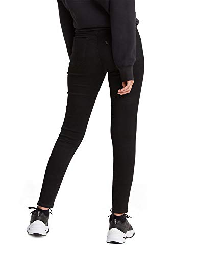 Levi's Women's 721 High Rise Skinny Jeans, Close To The Edge - Black, 28 (US 6)