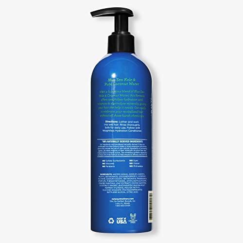 Not Your Mother's Naturals Weightless Hydration Shampoo and Conditioner (2-Pack) - Blue Sea Kale & Pure Coconut Water - Hydration to Revitalize Hair (15.2 fl oz Bottle, 2-Pack)