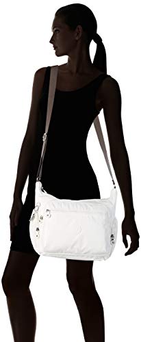 Kipling Shoulder Bag, Weiß (White Metallic)