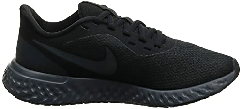 Nike Women's Revolution 5 Running Shoe, Black/Anthracite, 12 Regular US