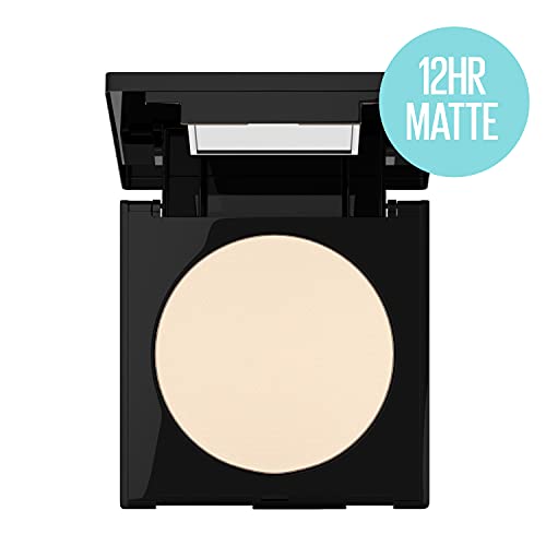 Maybelline Fit Me Matte + Poreless Pressed Face Powder Makeup, Classic Ivory, 1 Count