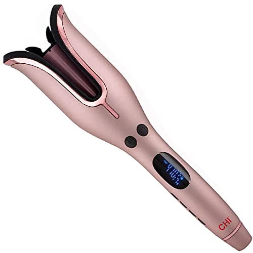 CHI Spin N Curl Special Edition Rose Gold Hair Curler 1". Ideal for Shoulder-Length Hair between 6-16” inches.