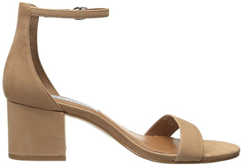 Steve Madden womens Irenee Dress Sandal, Tan Nubuck, 8 US