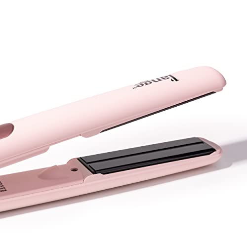 L’Ange Hair Bijou Luxury Styling Set - 32mm and 25mm Titanium Curling Wand - Hair Ceramic Straightener - Professional Hair Dryer - Negative Ionic Technology - (Styling Set)(Blush))