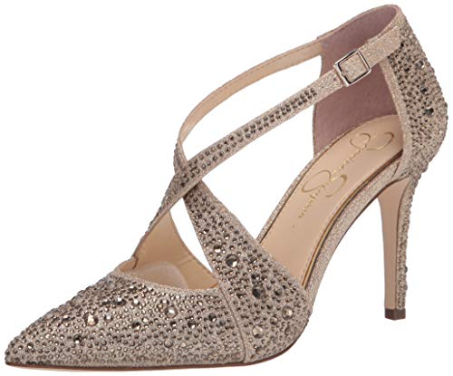 Jessica Simpson womens Accile Pump, Champagne, 8 US