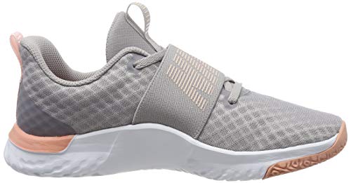 Nike Women's Gymnastics Shoes, Grey Atmosphere Grey Echo Pink Pink Quartz White 004, 14 Wide