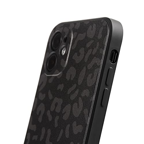 KUMTZO Compatible with iPhone 11 Leopard of The Night Print Case, Fashion Black Leopard Cheetah Pattern Protective Cover for Women Girls Men Boys with for iPhone 11 6.1 Inch