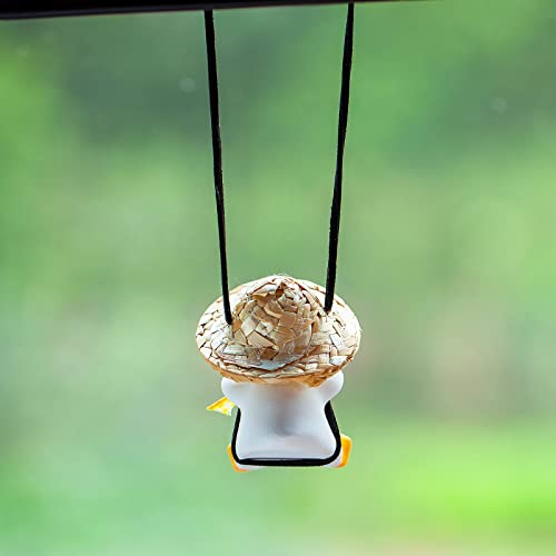 Rear View Mirror Accessories Car Mirror Hanging Accessories Swinging Duck Car Hanging Ornament Cute Car Accessories for Teens Women Men Car Decor Pendant Car Charm Truck Decorations(Cute A)