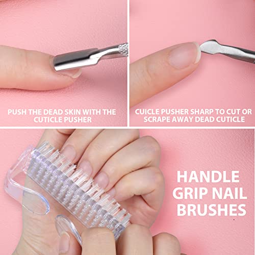 Nail File and Buffer,Teenitor Nail Care kit with Nail File Buffer, Professional Manicure Nail File Block Buffer Polish, Cuticle Nippers, Cuticle Oil and Cuticle Pusher, Manicure Tools Kit