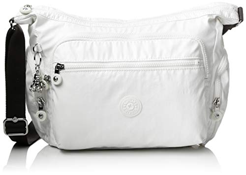 Kipling Shoulder Bag, Weiß (White Metallic)