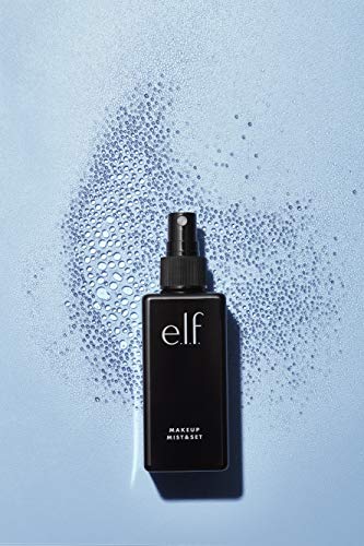 e.l.f. Makeup Mist & Set - Large Lightweight, Long Lasting, All-Day Wear Revitalizes, Refreshes, Hydrates, Soothes Infused with Aloe, Green Tea and Cucumber 4.1 Fl Oz