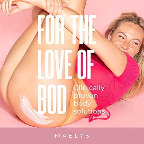 MAËLYS Cosmetics B-TIGHT Lift and Firm Booty Mask -Leave On Booty Mask -Helps Reduce the Appearance of Cellulite for a Lifted and Firm-looking Booty - Hyaluronic Acid, Guarana Extract, Pink Pepperslim