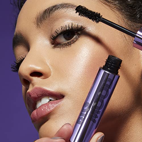 e.l.f. Big Mood Mascara, Instantly Creates Long-Lasting, Bold & Lifted, Voluminous Lashes, Infused with Jojoba Wax, Deep Brown, 0.30 fl Oz