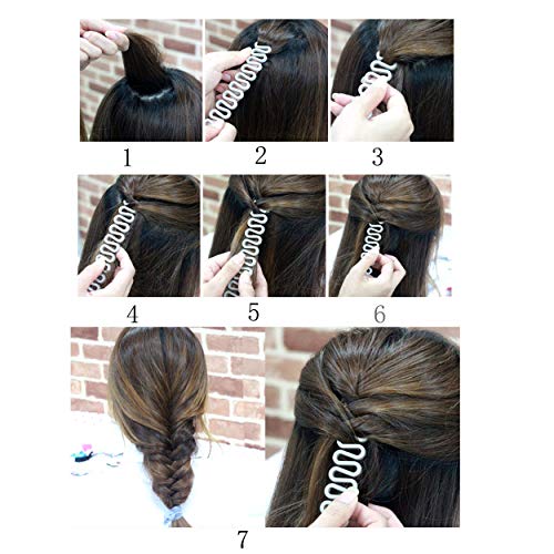 MeetFavorite Topsy Tail Hair Styling Tool ，Hair braiding tool,Hair Styling Accessory