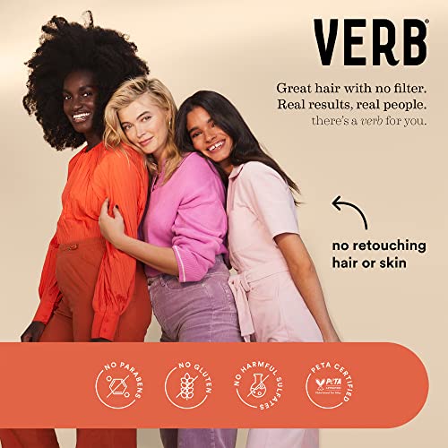 Verb Ghost Shampoo & Conditioner Duo – Vegan Shampoo and Conditioner Set –– Weightless, Anti-Frizz Hydrating Shampoo and Conditioner Promotes Shine and Strength, 12 fl oz