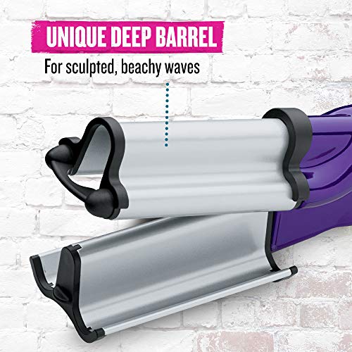 Bed Head Wave Artist Deep Waver | Combat Frizz and Add Massive Shine for Beachy Waves, (Purple)