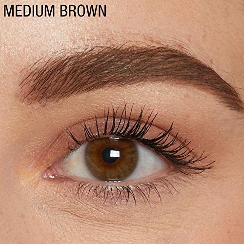 Maybelline TattooStudio Brow Pomade Long Lasting, Buildable, Eyebrow Makeup, Medium Brown, 1 Count