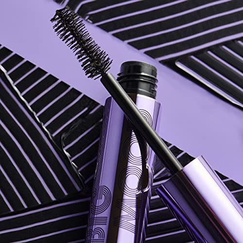 e.l.f. Big Mood Mascara, Instantly Creates Long-Lasting, Bold & Lifted, Voluminous Lashes, Infused with Jojoba Wax, Deep Brown, 0.30 fl Oz