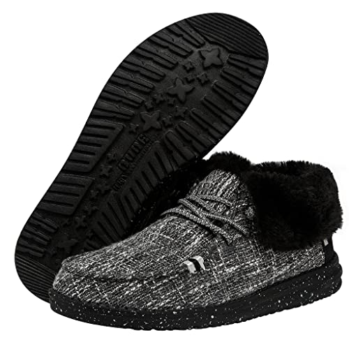 Hey Dude Women's Britt Boho Cookies and Cream Size 6 | Women’s Shoes | Women’s Lace Up Boots | Comfortable & Light-Weight