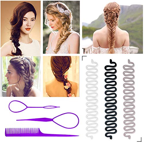 MeetFavorite Topsy Tail Hair Styling Tool ，Hair braiding tool,Hair Styling Accessory