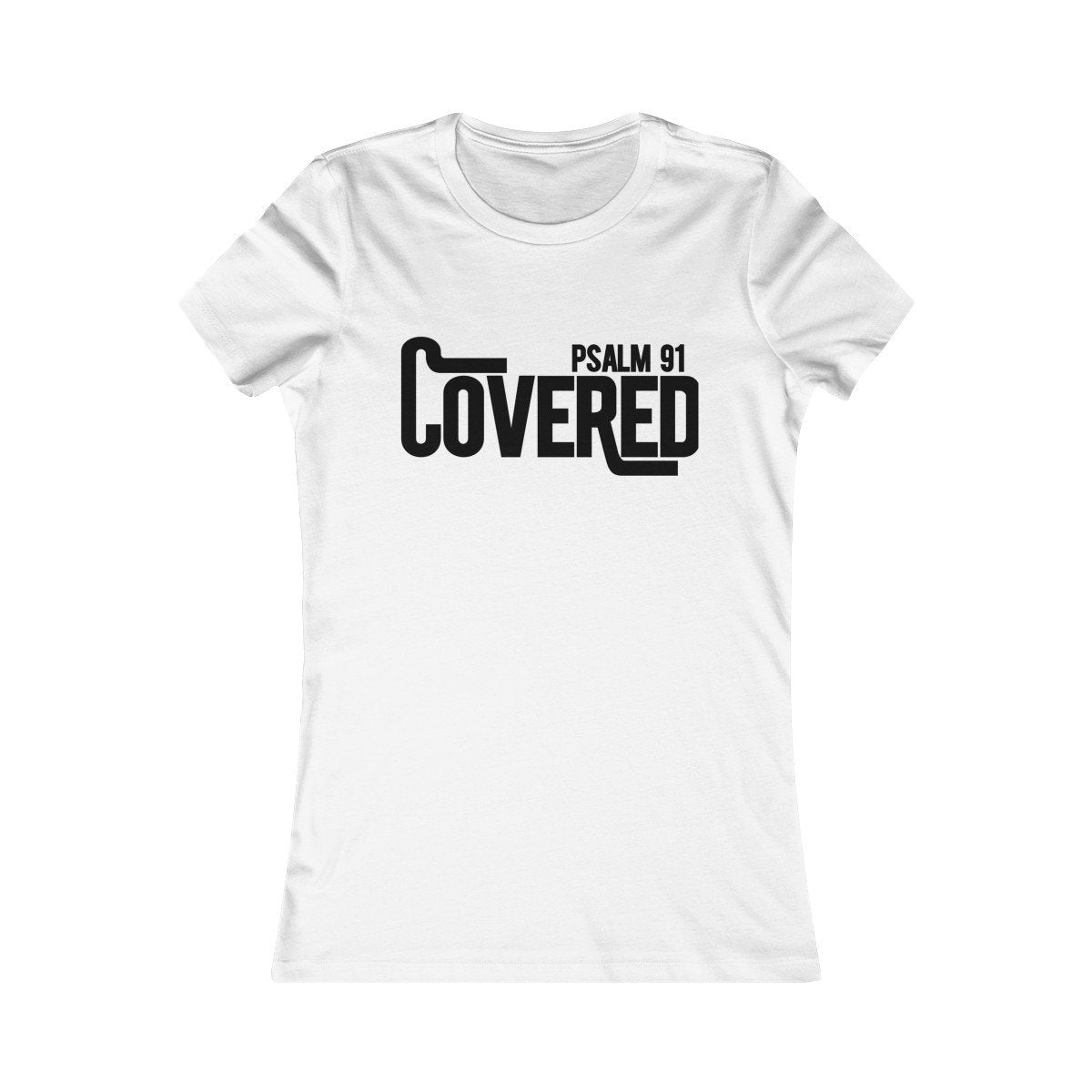 Covered Religious Women's Shirt, Psalm 91 Women's